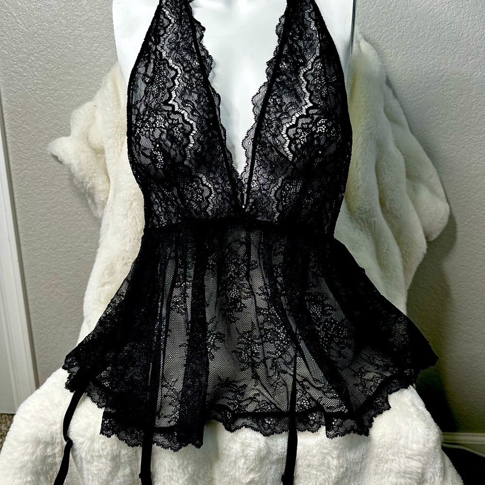 Black Lace teddy